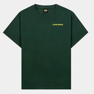 Star Wars Dark Green Tee with Yellow Logo